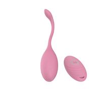 Ovetto Vibrante con Telecomando Vibratore Clitoride a 10 Modalità in Silicone