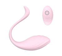 Ovetto Vibrante Donna con Telecomando Wireless a Distanza Vibratore Indossabile per Giochi di Coppia 10 Modalità Sex Toy in Silicone Stimola Clitoride Punto G SexyToys per Squirting