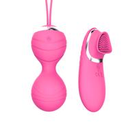 Ovetto Vibrante Donna con Telecomando Wireless Vibratore Silenzioso Indossabile per Coppia Doppia Vibrazione Stimolatore Punto G 10 Modalità Sex Toy in Silicone Morbido Ricaricabile USB
