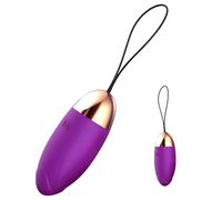 Ovetto Vibrante Donna Ninonly Vibratoreper Donna Professionale Vibratore Sextoys Wireless Piccolo Vibratori G Punto, Vibratoriper Comando a Distanza Sex Toys Coppia Viola