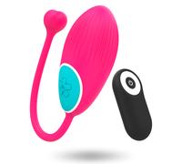 Ovetto vibrante - Happy loky ocian rosa/turchese con telecomando