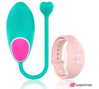 Ovetto vibrante Wearwatch egg wireless technology watchme acquamarina / corallo