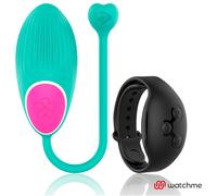 Ovetto vibrante Wearwatch egg wireless technology watchme acquamarina e nero