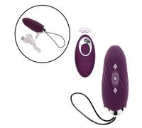 Ovetto vibrante wireless mini vibratore vaginale ovulo in silicone morbido donna