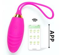 Ovetto Vibratore ovulo vibrante Wireless con App Telecomando SexToy Vagina Dildo