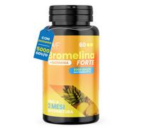OVF Bromelina Forte con Diosmina 60 Capsule, Bromelina 5000 GDU/g, Integratore A