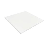 Oviala Haussmann - Vassoio quadrato in laminato 60 x 60 cm, colore: Bianco