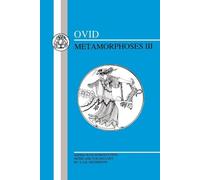 Ovid Ovid: Metamorphoses III (Tascabile) Latin Texts