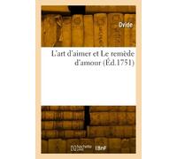 Ovide L'art d'aimer et Le remède d'amour (Tascabile)