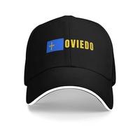 Oviedo Flag Lovers Asturias Campeggio Cappellini da Baseball per Gli Uomini High-End Snapback cap Donna Piscina Partito Cappello Crema Solare