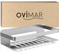 ovimar - Panier de douche rectangulaire argenté 3M
