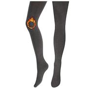 OVISSA Collant Spessi Italiani Da Donna In Microfibra Di Cotone 200 Denari Morbidi E Opachi Collant Da Donna, Leggings Elastici Solidi Con Punta Forte Rinforzata, Collant Neri Taglie S-XL