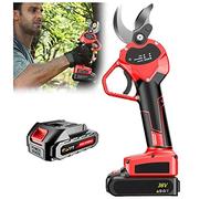 OVLIIYWZY Potatore Elettrico per Rami di Alberi, cesoie elettriche da potatura a Batteria Diametro di Taglio 40 mm, Elettrico Portatile per cespugli Alberi da frutto da g