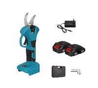 OVLIIYWZY Potatore Rami di Albero 1300W 30mm Potatore Elettrico Senza Spazzole Cesoia Cordless Ricaricabile Albero da Frutto Bonsai Rami di Potatura Strumento Affilato,