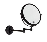 OVLIIYWZY Specchio cosmetico da Bagno, Corrispondenza 3X della Superficie su Due Lati dello Specchio cosmetico Montato sulla Parete dello Specchio da