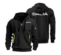 Ovlize Felpa Uomo Sportivo Da.ci-a, sweat Manica Lunga con Coulisse, Felpa con Cappuccio Uomo Inverno, Uomo(Black,XXL)