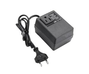 OVNSHVN Trasformatore di tensione da 200 W, EU a US step-down, 220 V a 110 V, adattatore da viaggio monofase, spina europea
