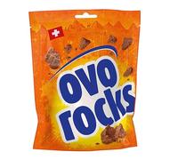 Ovo Rocks polvere rivestita di cioccolato svizzero 70gr
