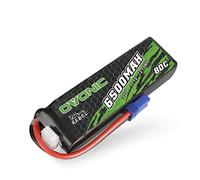 OVONIC 3s Batteria Lipo 6500mAh 80C 11.1V con Connettore EC5 per RC Auto Barca Camion Buggy Team Associato Hobby FAI DA TE
