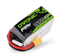 OVONIC 6S Batteria LiPo 22.2V 1550mAh 100C con connettore XT60 per FPV Racing RC Quadcopter Elicottero Aeroplano Multi-Motor Hobby Parti fai-da-te.