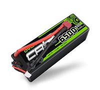 OVONIC Batteria Lipo 4S 6500mAh 50C 14.8V LiPo per RC Aereo RC Elicottero RC Auto RC Barca Hobby