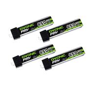 OVONIC Batteria Lipo 80C 450mAh 3.8V con PH2.0 per RC aereo quadcopter elicottero FPV Racing Drone (4PCS)