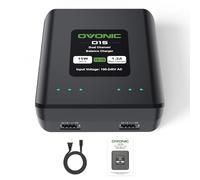 OVONIC D15 Lipo - Caricatore a doppio canale, 1,2 A, 15 W, per 1S-3S LiPo Life LiHv