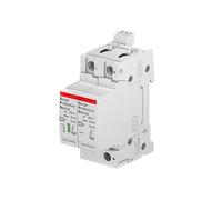 OVR T2 Protezione da sovratensioni 1P+N/40kA(8/20)/Uc=350V/Contatto di segnale remoto appositamente progettato, ingresso dal basso, OVR T2 N1 40-350 P TS QS