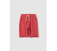 OVS, Bermuda Jogger Rossi In Cotone Con Coulisse, Bambino, Rosso, Taglia: 7-8