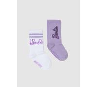 OVS, Bipack Calzini Da Ragazze In Misto Cotone Multicolor Elasticizzati Barbie, Bambina, Multicolor, Taglia: 28/30