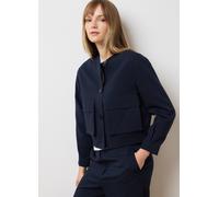 OVS, Blazer In Misto Blu Regular Fit Con Tasche, Donna, Blu, Taglia: 42