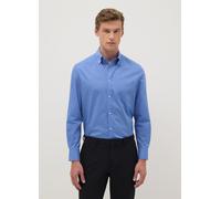 OVS, Camicia Blu Regular Fit Easy Iron Con Collo Bottondown, Uomo, Blu, Taglia: 44