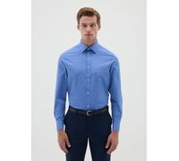 OVS, Camicia Da Uomo In Misto Cotone Blu Easy Iron, Blu, Taglia: 44