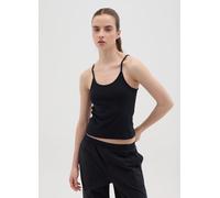 OVS, Canotta Da Donna In Puro Cotone Nero Regular Fit, Nero, Taglia: S