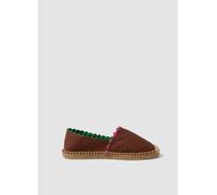 OVS, Espadrillas Marroni Con Profili A Contrasto, Donna, Marrone, Taglia: 40