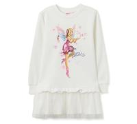 OVS Kids Abito da Bambina in Misto Cotone Bianco Regular Fit con Stampa Winx