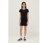 OVS KIDS, Abito Fitted In Cotone Elasticizzato Nero Da Ragazza Con Stella, Bambina, Nero, Taglia: 12-13