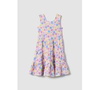 OVS KIDS, Abito Smanicato Smanicato Multicolor In Tessuto Elasticizzato Floreale Per Bambina, Multicolor, Taglia: 6-7