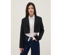 OVS KIDS, Blazer Corto Nero Da Ragazza Regular Fit, Bambina, Nero, Taglia: 12-13