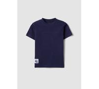 OVS KIDS, T-shirt Blu In Puro Cotone Da Bambino Oversize Fit, Blu, Taglia: 3-4