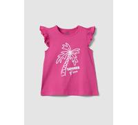 OVS KIDS, Tank Top Rosa In Cotone Organico Con Volant, Bambina, Rosa, Taglia: 9-10