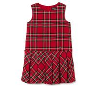 OVS Kids Vestito Senza Maniche a Quadri Multicolor da Bambina Regular Fit