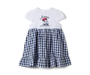 OVS Kids Vestito Wide in Cotone Elasticizzato Multicolor da Bimba con Minnie