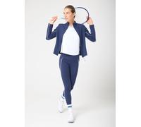 OVS, Leggings In Tessuto Tecnico Traspirante Con Tasche Laterali E Profili A Contrasto Altavia Court, Donna, Blu, Taglia: XS