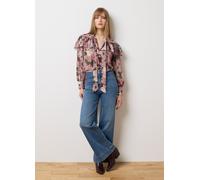 OVS, Pantaloni In Denim Elasticizzato Blu Wide Leg, Donna, Denim, Taglia: 44