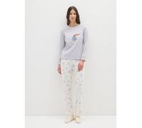 OVS, Pigiama In Misto Pile Multicolor Regular Fit, Donna, Multicolor, Taglia: M