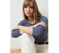 OVS, Pullover Blu Con Lavorazione A Maglia, Donna, Blu, Taglia: S