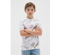 OVS, T-shirt Da Ragazzo In Puro Cotone Multicolor Oversize Con Stampa Grafica, Bambino, Multicolor, Taglia: 13-14