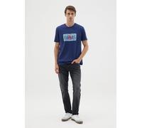 OVS, T-shirt In Puro Cotone Blu Regular Fit, Uomo, Blu, Taglia: L