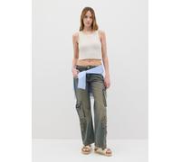 OVS, Top Da Donna In Viscosa E Lurex Ecrù Regular Fit, Beige, Taglia: L